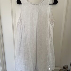 Lulus Floral Embroidered Mini Dress